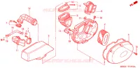 FILTRE A AIR pour Honda SHADOW 400 SILVER de 2005