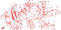 RADIATEUR pour Honda SHADOW 400 SILVER de 2005