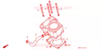 CYLINDRE pour Honda NX 250 de 1990