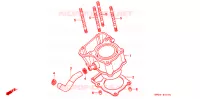CYLINDRE pour Honda NX 250 de 1990