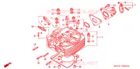 CULASSE pour Honda NX4 FALCON 400 de 2007