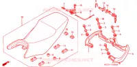 SELLE pour Honda NX4 FALCON 400 de 2007