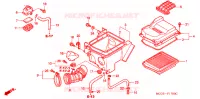 FILTRE A AIR pour Honda NX4 FALCON 400 de 2000