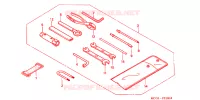 OUTIL pour Honda NX4 FALCON 400 de 2000