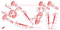 ARBRE A CAMES pour Honda RC45 RVF 750 de 1994