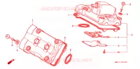 COUVRE CULASSE pour Honda RC45 RVF 750 de 1994