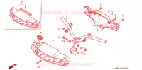 GUIDON   CARENAGE pour Honda 50 DIO de 1988