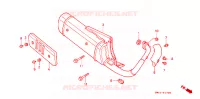SILENCIEUX D'ECHAPPEMENT pour Honda 50 DIO de 1988