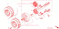 ALTERNATEUR pour Honda 50 DIO de 1988