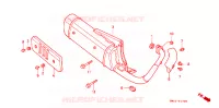 SILENCIEUX D'ECHAPPEMENT pour Honda 50 DIO de 1988