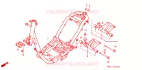 CADRE pour Honda 50 DIO SPECIAL EDITION MARINE de 1989