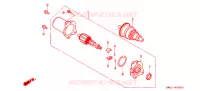 DEMARREUR pour Honda 50 DIO SPECIAL EDITION ETHNIC de 1989
