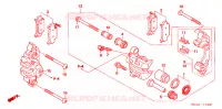 FOURCHE AVANT pour Honda FOURTRAX 500 FOREMAN RUBICON Hydrostatic de 2008