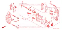 FOURCHE AVANT pour Honda FOURTRAX 500 RUBICON Hydrostatic de 2008