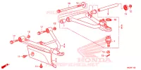 TRIANGLES AVANT pour Honda FOURTRAX 500 FOREMAN RUBICON Hydrostatic de 2012