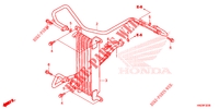 RADIATEUR D'HUILE pour Honda FOURTRAX 500 FOREMAN RUBICON Hydrostatic de 2013