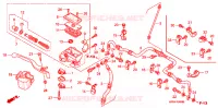 MAITRE CYLINDRE DE FREIN AVANT pour Honda FOURTRAX 500 FOREMAN 4X4 Electric Shift de 2008