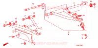 TRIANGLES AVANT pour Honda FOURTRAX 500 FOREMAN 4X4 Electric Shift de 2008