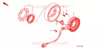 ALTERNATEUR pour Honda FOURTRAX 500 FOREMAN 4X4 Electric Shift de 2008