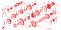 BOITE DE VITESSES pour Honda FOURTRAX 500 FOREMAN 4X4 Electric Shift de 2008