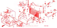 RADIATEUR D'HUILE pour Honda FOURTRAX 500 FOREMAN 4X4 Electric Shift de 2008