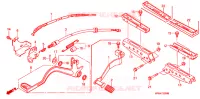 REPOSE PIED   PEDALE pour Honda FOURTRAX 500 FOREMAN 4X4 Electric Shift de 2008