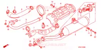 SILENCIEUX D'ECHAPPEMENT pour Honda FOURTRAX 500 FOREMAN 4X4 Electric Shift de 2008