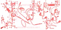 LEVIER DE GUIDON   CABLE   COMMODO pour Honda FOURTRAX 500 FOREMAN 4X4 de 2008