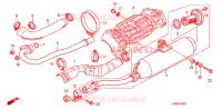 SILENCIEUX D'ECHAPPEMENT pour Honda FOURTRAX 500 FOREMAN 4X4 de 2011