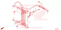RADIATEUR D'HUILE pour Honda FOURTRAX 500 RUBICON PS de 2012