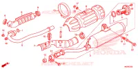 SILENCIEUX D'ECHAPPEMENT pour Honda FOURTRAX 500 RUBICON PS de 2012
