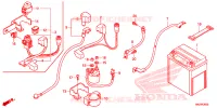 BATTERIE pour Honda FOURTRAX 500 FOREMAN RUBICON Power Steering de 2014