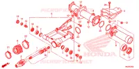 BRAS OSCILLANT pour Honda FOURTRAX 500 FOREMAN RUBICON Power Steering de 2014