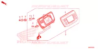 COMPTEUR pour Honda FOURTRAX 500 FOREMAN RUBICON Power Steering de 2014