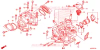 CULASSE pour Honda FOURTRAX 500 FOREMAN RUBICON Power Steering de 2014
