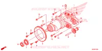 HONDAMATIC pour Honda FOURTRAX 500 FOREMAN RUBICON Power Steering de 2014