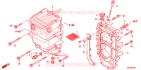 RESERVOIR D'HUILE pour Honda FOURTRAX 500 FOREMAN RUBICON Power Steering de 2014