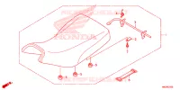 SELLE pour Honda FOURTRAX 500 FOREMAN RUBICON Power Steering de 2014