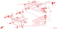 TRIANGLES AVANT pour Honda FOURTRAX 500 FOREMAN RUBICON Power Steering de 2014
