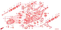 CADRE pour Honda FOURTRAX 500 RUBICON PS de 2014