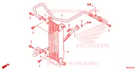 RADIATEUR D'HUILE pour Honda FOURTRAX 500 RUBICON PS de 2014