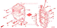 RESERVOIR D'HUILE pour Honda FOURTRAX 500 RUBICON PS de 2014