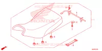 SELLE pour Honda FOURTRAX 500 RUBICON PS de 2014