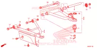 TRIANGLES AVANT pour Honda FOURTRAX 500 RUBICON PS de 2014