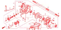 COUPLE CONIQUE pour Honda FOURTRAX 500 FOREMAN 4X4 Electric Shift, Power Steering de 2008