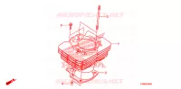CYLINDRE pour Honda FOURTRAX 500 FOREMAN 4X4 Power Steering de 2011