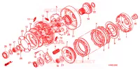 EMBRAYAGE pour Honda FOURTRAX 500 FOREMAN 4X4 Power Steering de 2011