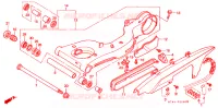 BRAS OSCILLANT pour Honda VFR 750 de 1995