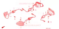 CLIGNOTANT pour Honda VFR 750 de 1995