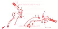 COMMODOS   POIGNEES pour Honda VFR 750 de 1995